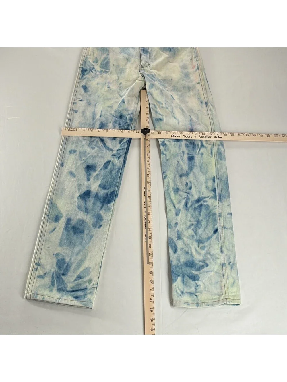 Vintage 80s Wrangler Custom Bleached Jeans Grunge Mens 29x30
